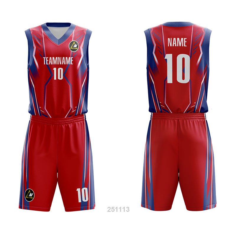 Customized Full Sublimation Basketball Uniform BU098