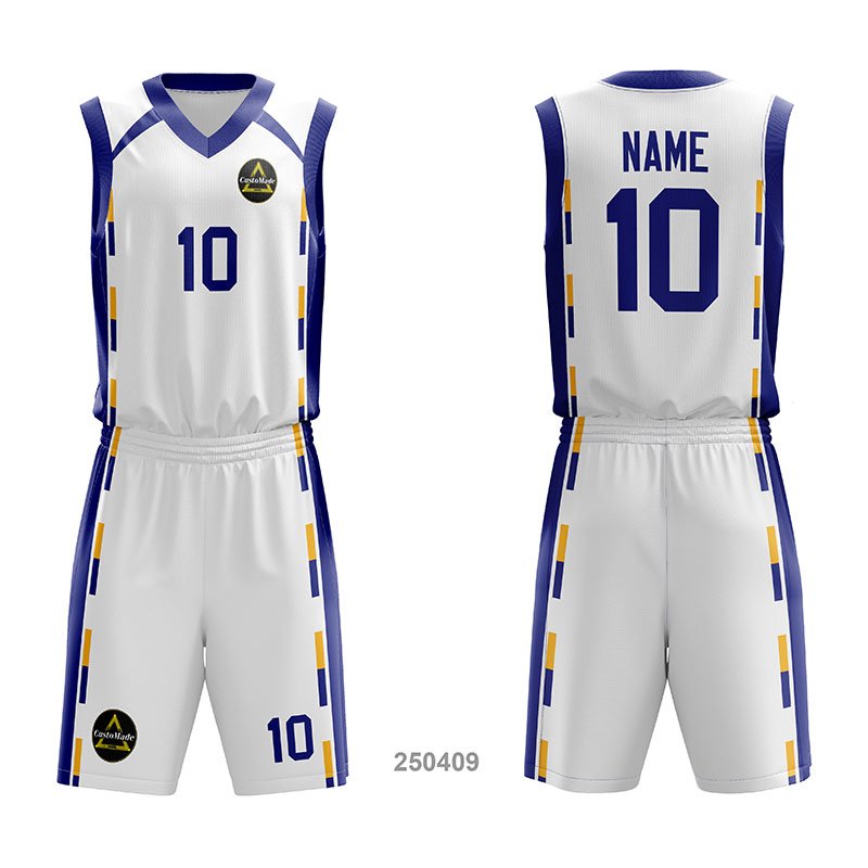 Customized Full Sublimation Basketball Uniform BU038