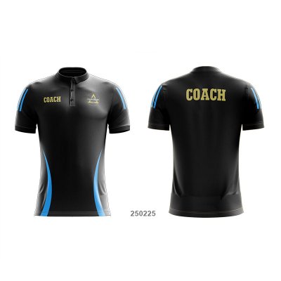Customized Full Sublimation Polo Coach Shirts 013