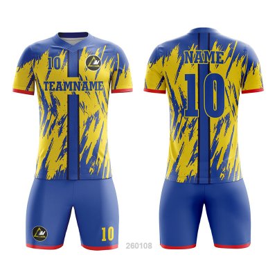 Customized Full Sublimation Soccer Uniform SU293