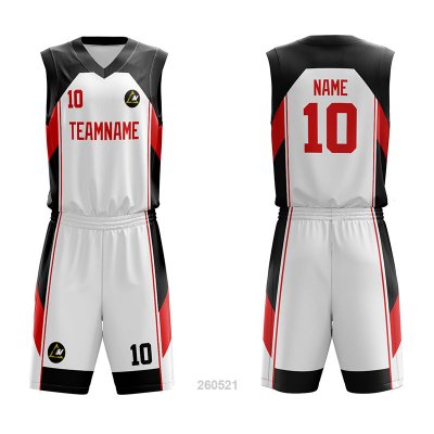 Customized Full Sublimation Basketball Uniform BU175