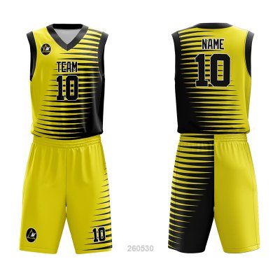 Customized Full Sublimation Basketball Uniform BU190