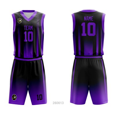 Customized Full Sublimation Basketball Uniform BU185
