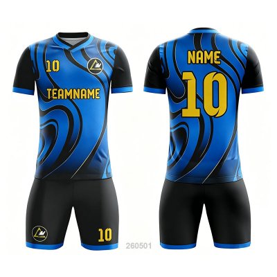Customized Full Sublimation Soccer Uniform SU342