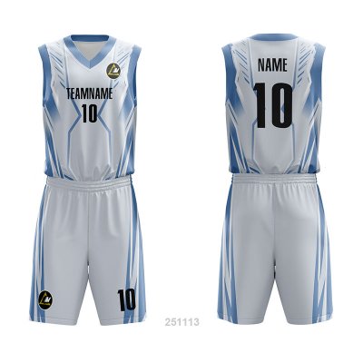 Customized Full Sublimation Basketball Uniform BU095