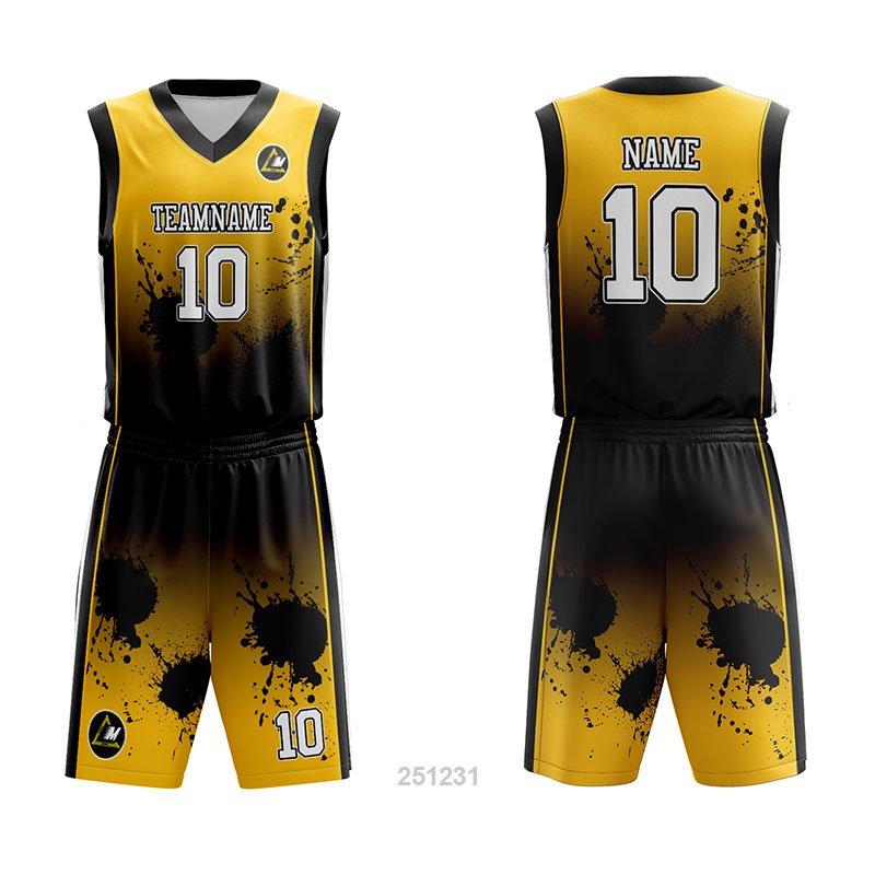 Customized Full Sublimation Basketball Uniform BU119