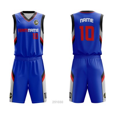 Customized Full Sublimation Basketball Uniform BU089