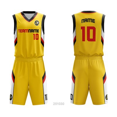 Customized Full Sublimation Basketball Uniform BU088