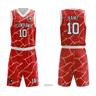 Customized Full Sublimation Basketball Uniform BU063