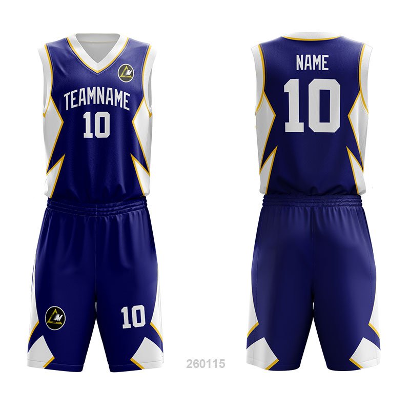 Customized Full Sublimation Basketball Uniform BU127