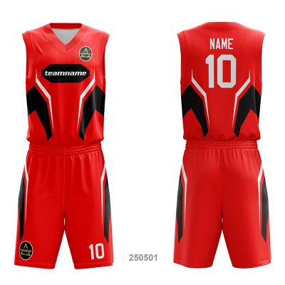 Customized Full Sublimation Basketball Uniform BU042
