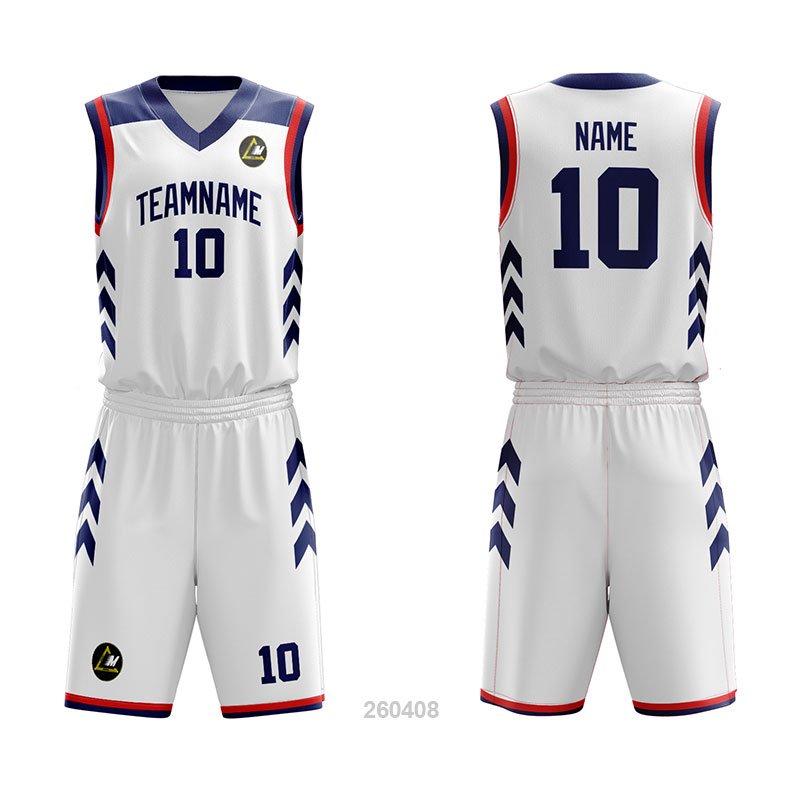 Customized Full Sublimation Basketball Uniform BU166
