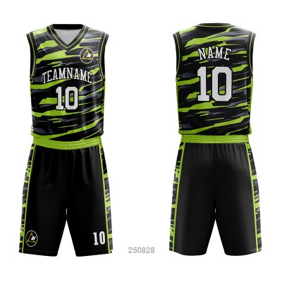 Customized Full Sublimation Basketball Uniform BU058