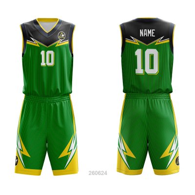 Customized Full Sublimation Basketball Uniform BU180