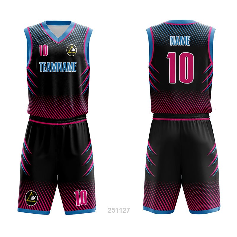 Customized Full Sublimation Basketball Uniform BU103