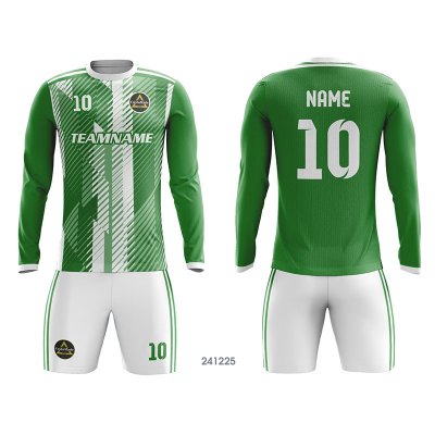 Customized Full Sublimation Long Sleeves Soccer Jersey SJ151