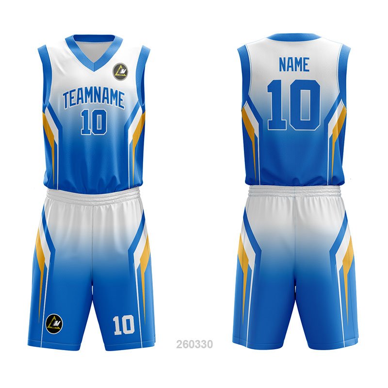 Customized Full Sublimation Basketball Uniform BU160
