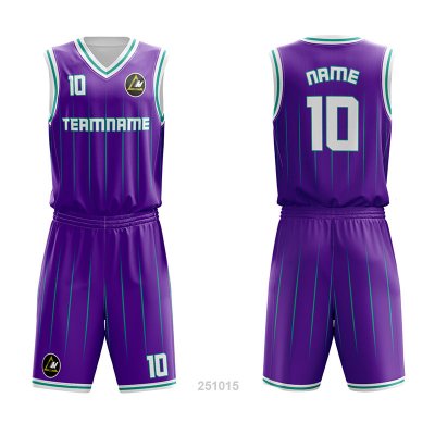 Customized Full Sublimation Basketball Uniform BU077
