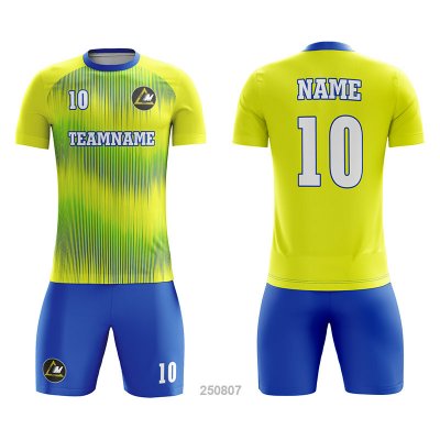 Customized Full Sublimation Soccer Uniform SU208