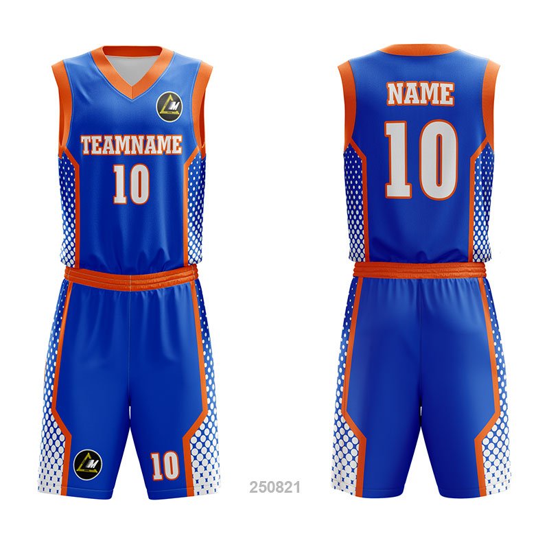 Customized Full Sublimation Basketball Uniform BU057