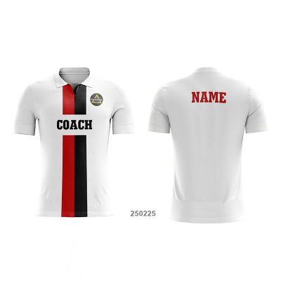 Customized Full Sublimation Polo Coach Shirts 008