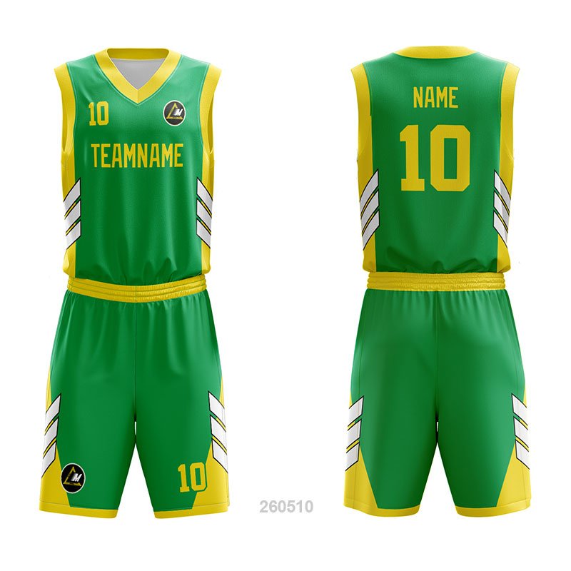 Customized Full Sublimation Basketball Uniform BU167