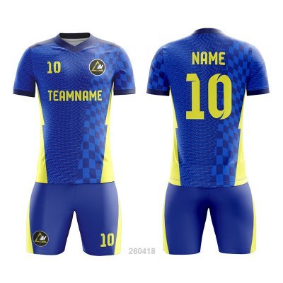 Customized Full Sublimation Soccer Uniform SU312