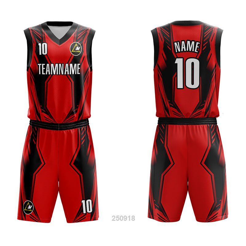 Customized Full Sublimation Basketball Uniform BU074