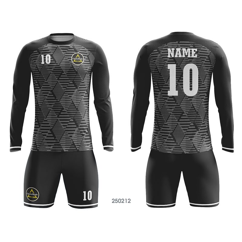 Customized Full Sublimation Long Sleeves Soccer Jersey SJ190