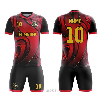 Customized Full Sublimation Soccer Uniform SU322