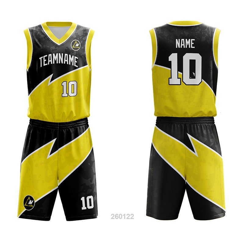 Customized Full Sublimation Basketball Uniform BU134