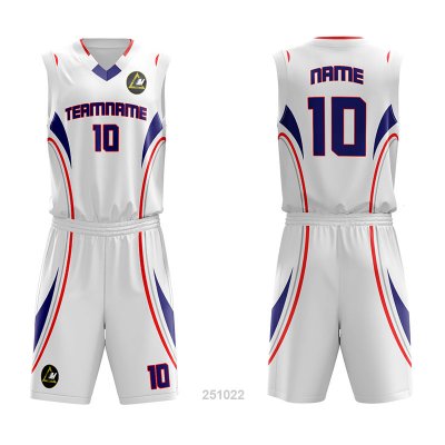 Customized Full Sublimation Basketball Uniform BU083
