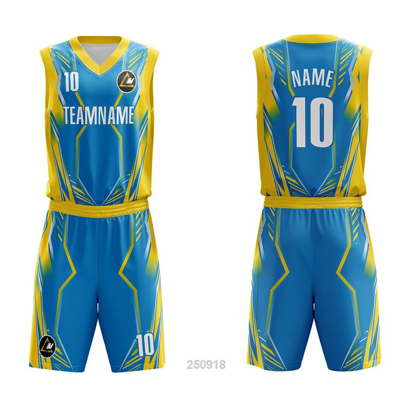 Customized Full Sublimation Basketball Uniform BU071