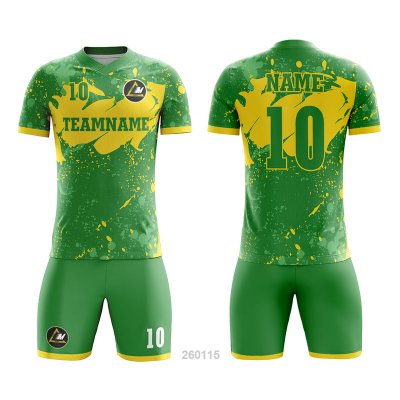 Customized Full Sublimation Soccer Uniform SU319