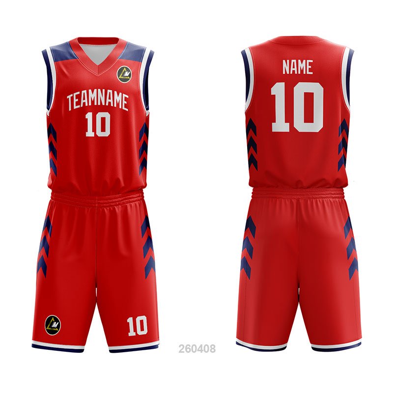 Customized Full Sublimation Basketball Uniform BU165