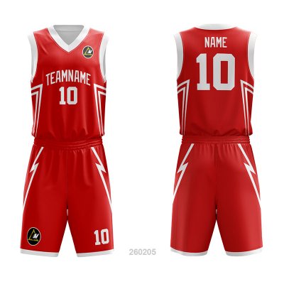 Customized Full Sublimation Basketball Uniform BU142