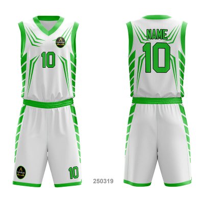 Customized Full Sublimation Basketball Uniform BU034