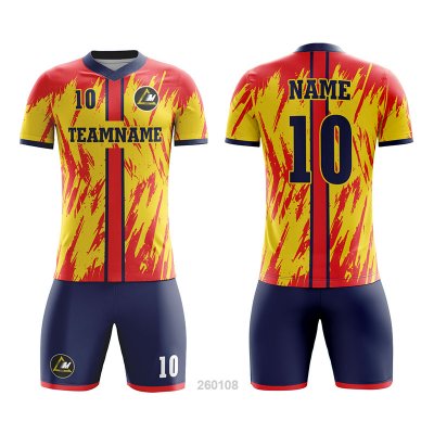 Customized Full Sublimation Soccer Uniform SU316