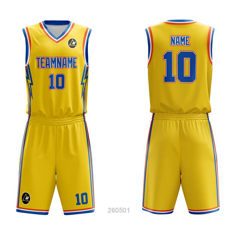 Customized Full Sublimation Basketball Uniform BU173