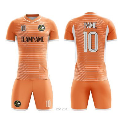 Customized Full Sublimation Soccer Uniform SU315