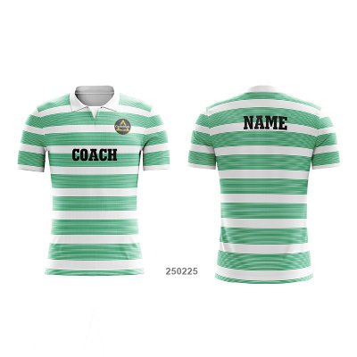 Customized Full Sublimation Polo Coach Shirts 005