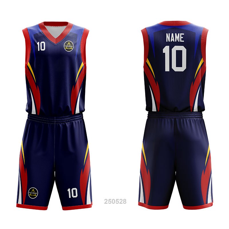 Customized Full Sublimation Basketball Uniform BU043