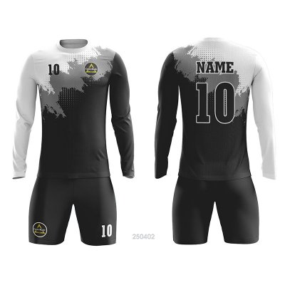 Customized Full Sublimation Long Sleeves Soccer Jersey SJ195