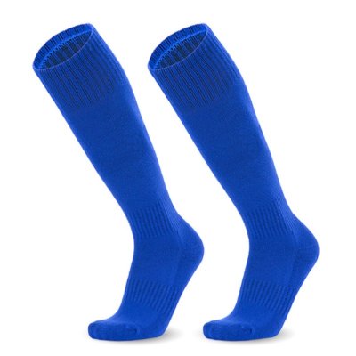 Professional Long Soccer Blue Socks 002