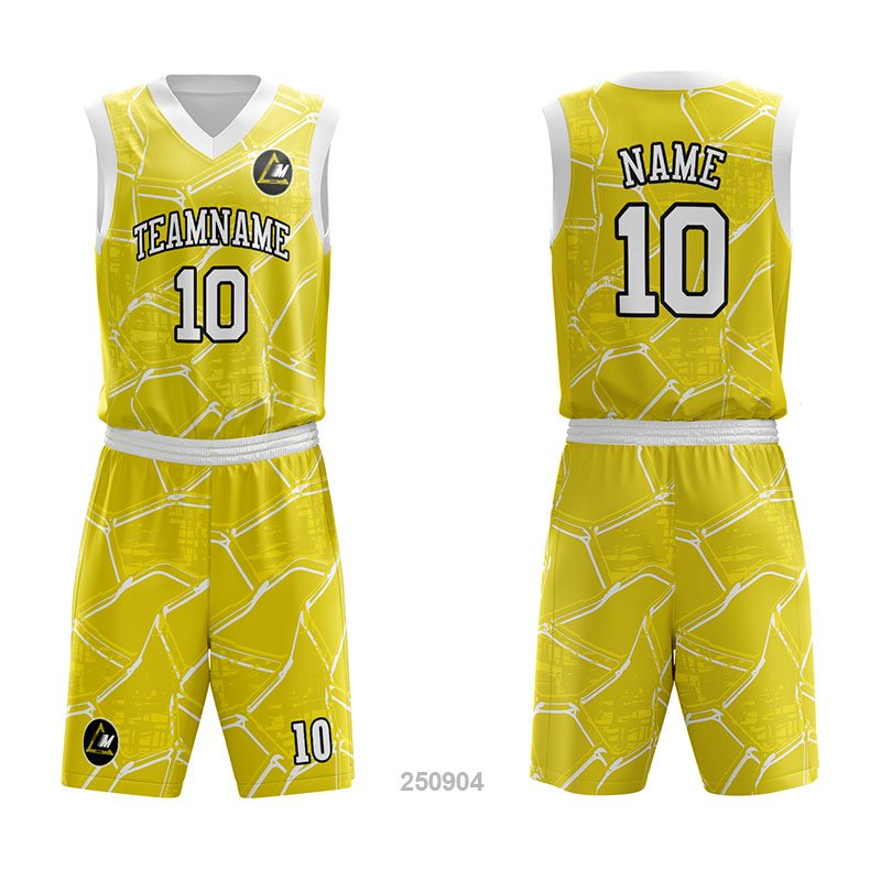 Customized Full Sublimation Basketball Uniform BU065