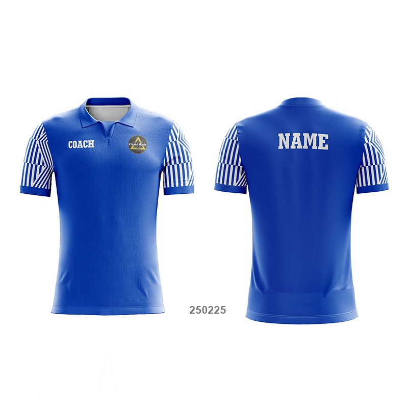 Customized Full Sublimation Polo Coach Shirts 006