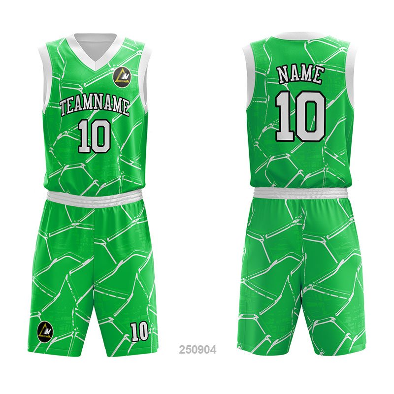 Customized Full Sublimation Basketball Uniform BU066