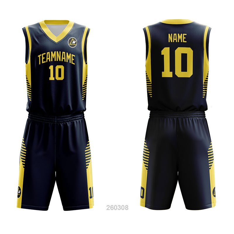 Customized Full Sublimation Basketball Uniform BU150