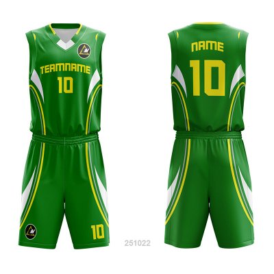 Customized Full Sublimation Basketball Uniform BU085