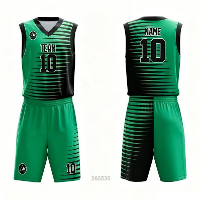 Customized Full Sublimation Basketball Uniform BU188